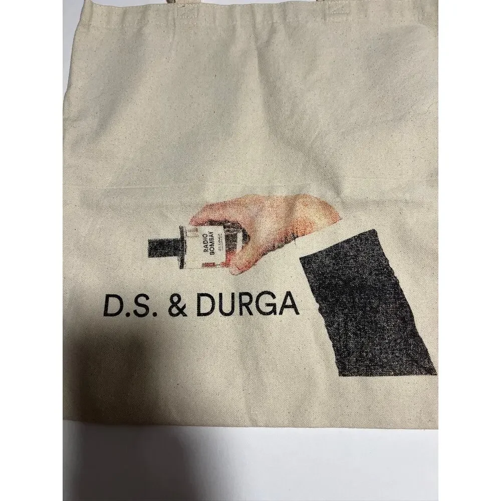 D.S. & Durga Radio Bombay Perfume Cotton Apothecary Indie Artsy Canvas Tote Bag